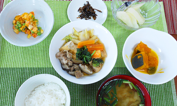 おいしい食事は元気の源
