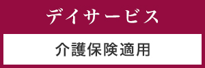 デイサービス　介護保険適用